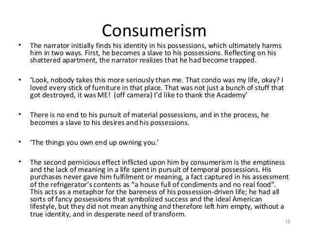 fight club marxism essays